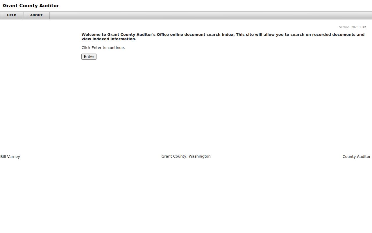 Moses Lake people search Grant County recorded document index